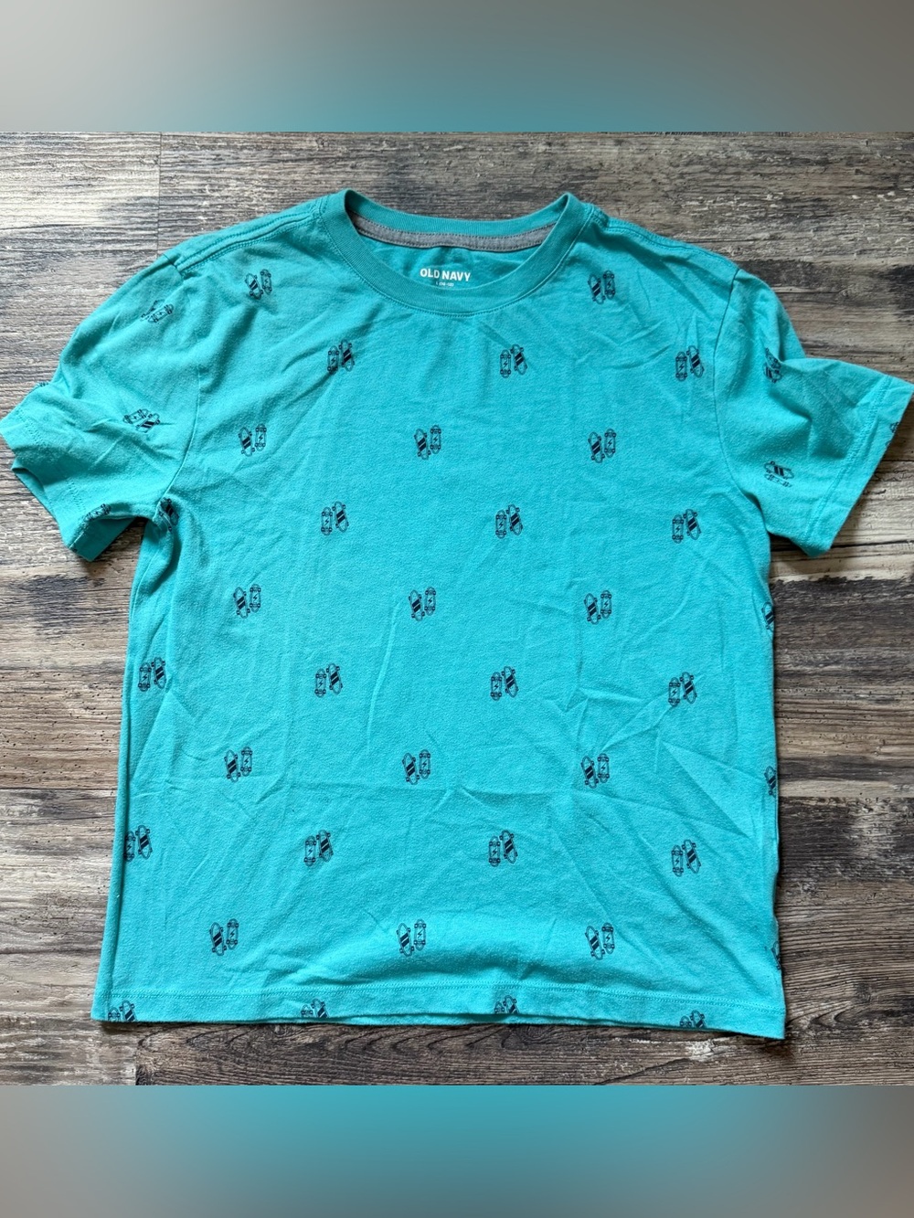 Lot of 6 Old Navy graphic print short sleeve t-shirts boys L 10-12 - Picture 8 of 15